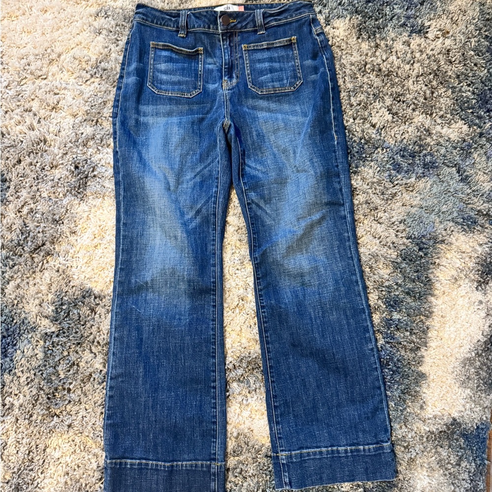 Cabi jeans size 8, flare bottoms
